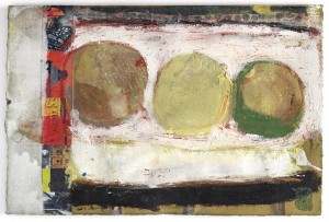 large petroglyph painting by Emma Scott